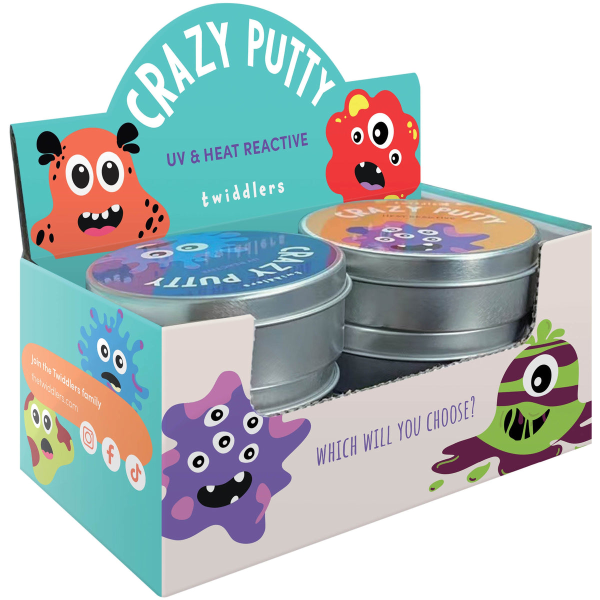 Crazy Colour Changing Putty Collection