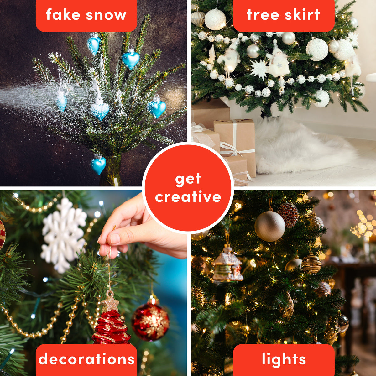 4FT Premium Artificial Christmas Tree Collection