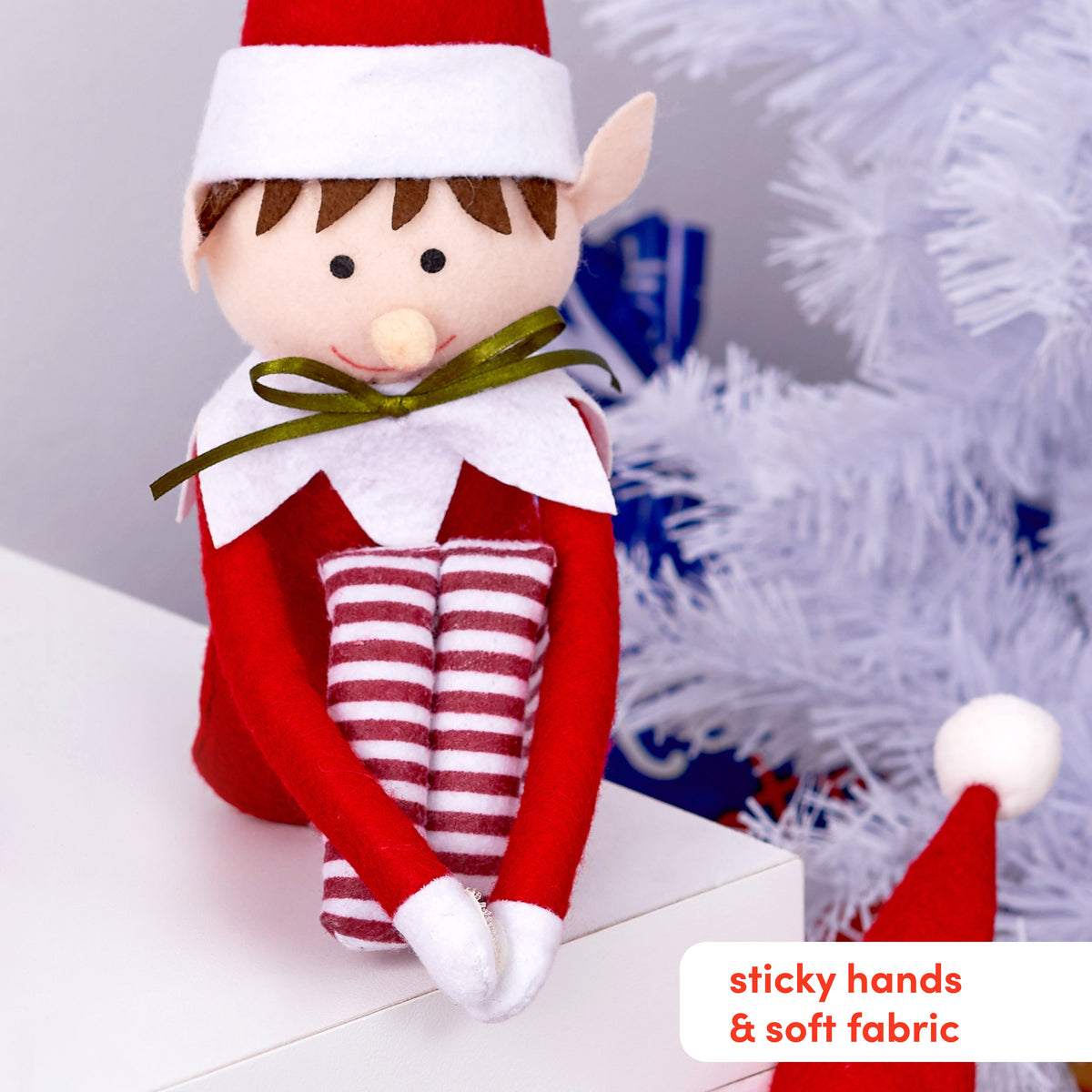 Posable Plush Christmas Elves Collection