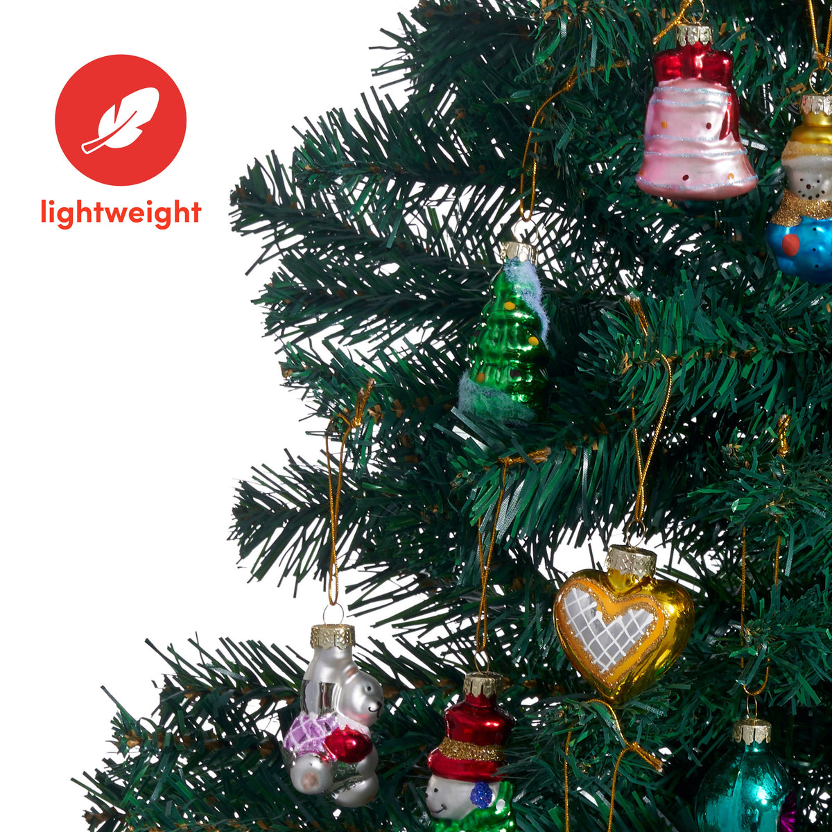 Glass Christmas Bauble Decorations – Mini