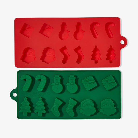 Christmas Silicone Chocolate Moulds Collection