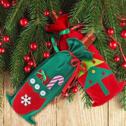 Christmas Wine Bottle Gift Covers Collection