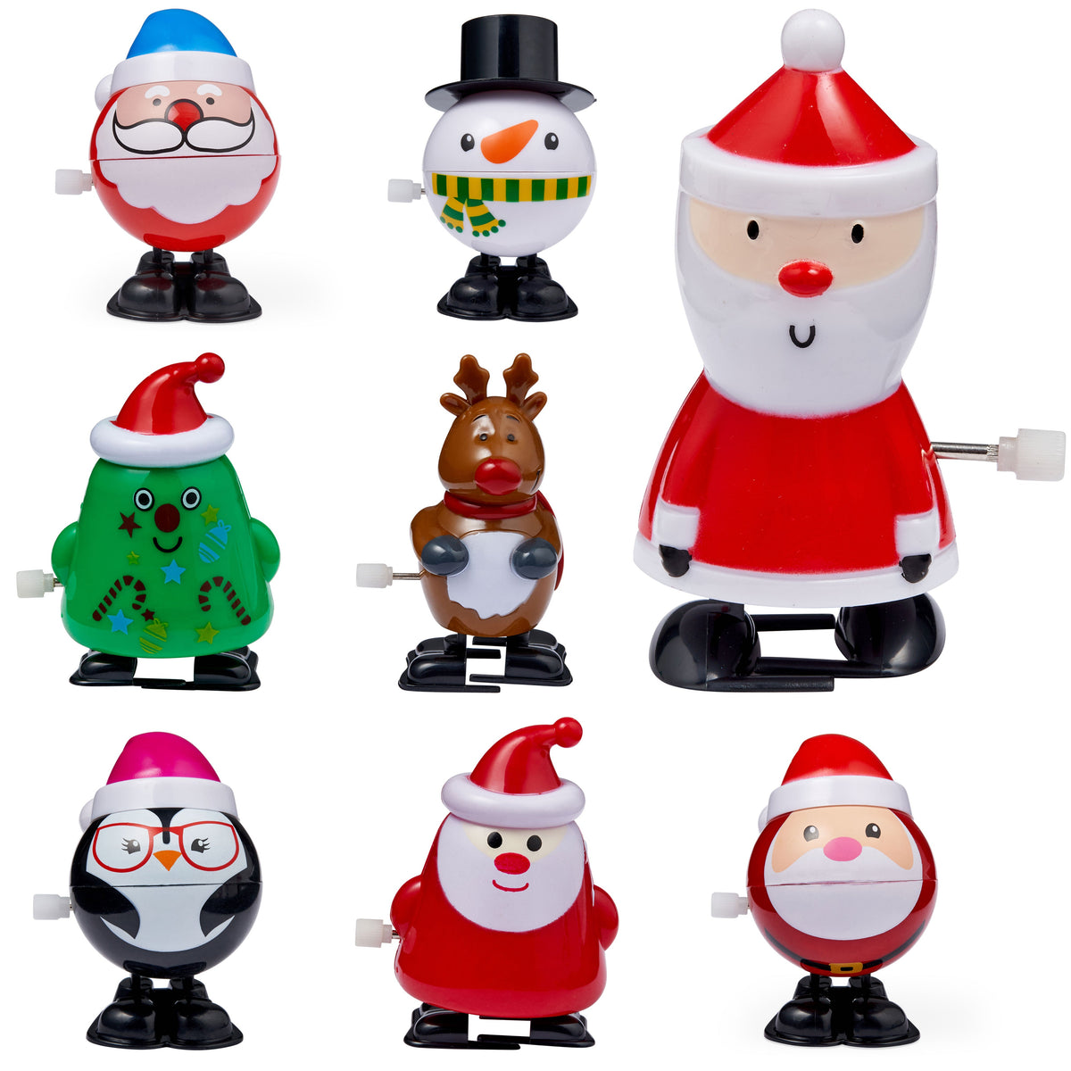 Christmas Wind Up Toys Set
