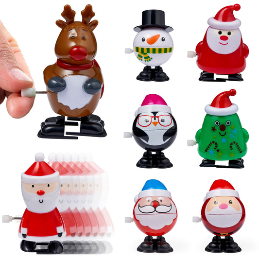 Christmas Wind Up Toys Set