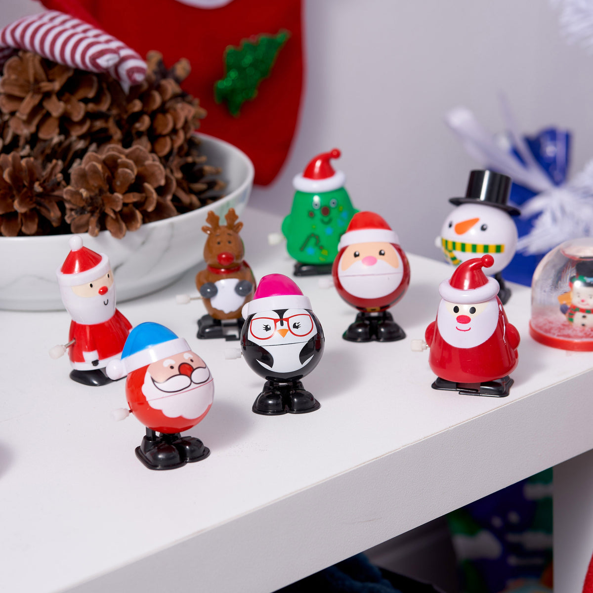 Christmas Wind Up Toys Set