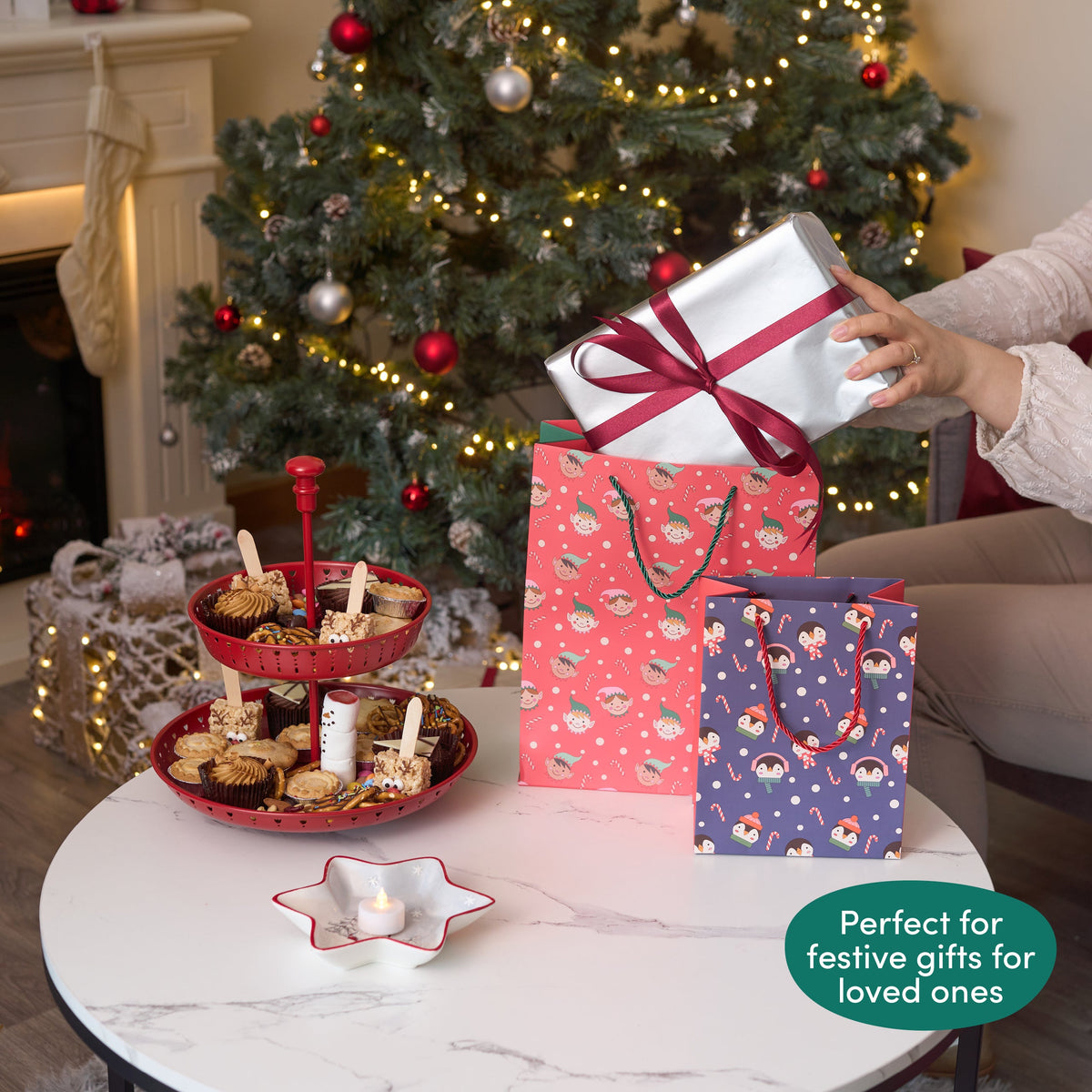Christmas Characters Gift Bags – Assorted