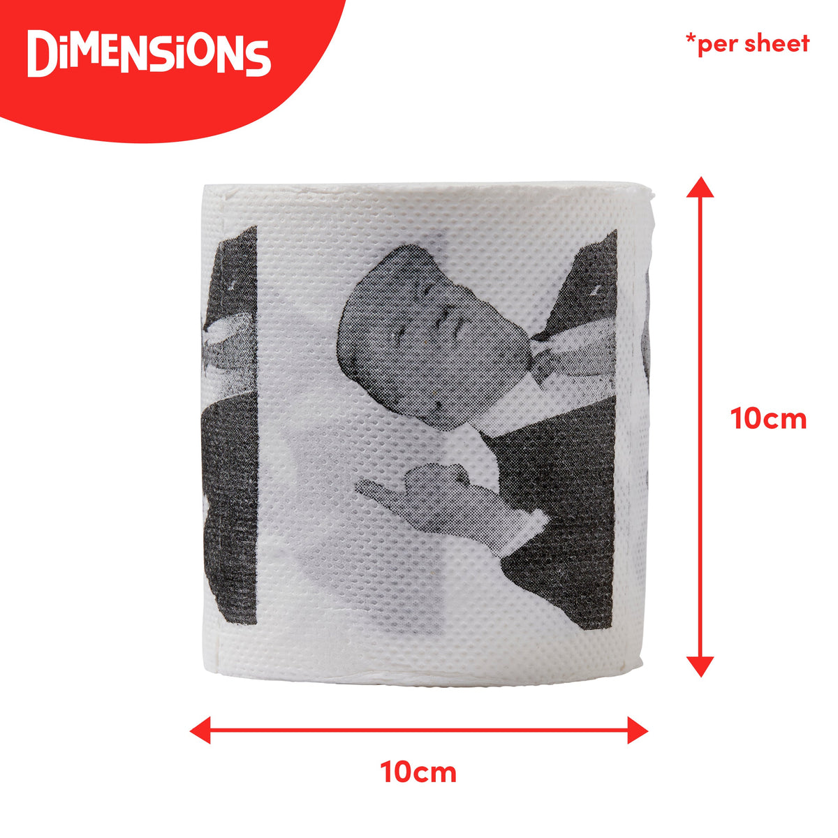Novelty Donald Trump Toilet Rolls Collection