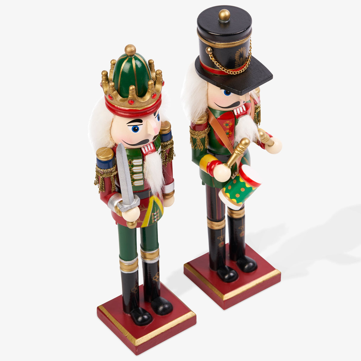 Christmas Wooden Nutcracker Soldiers (30cm) – Traditional