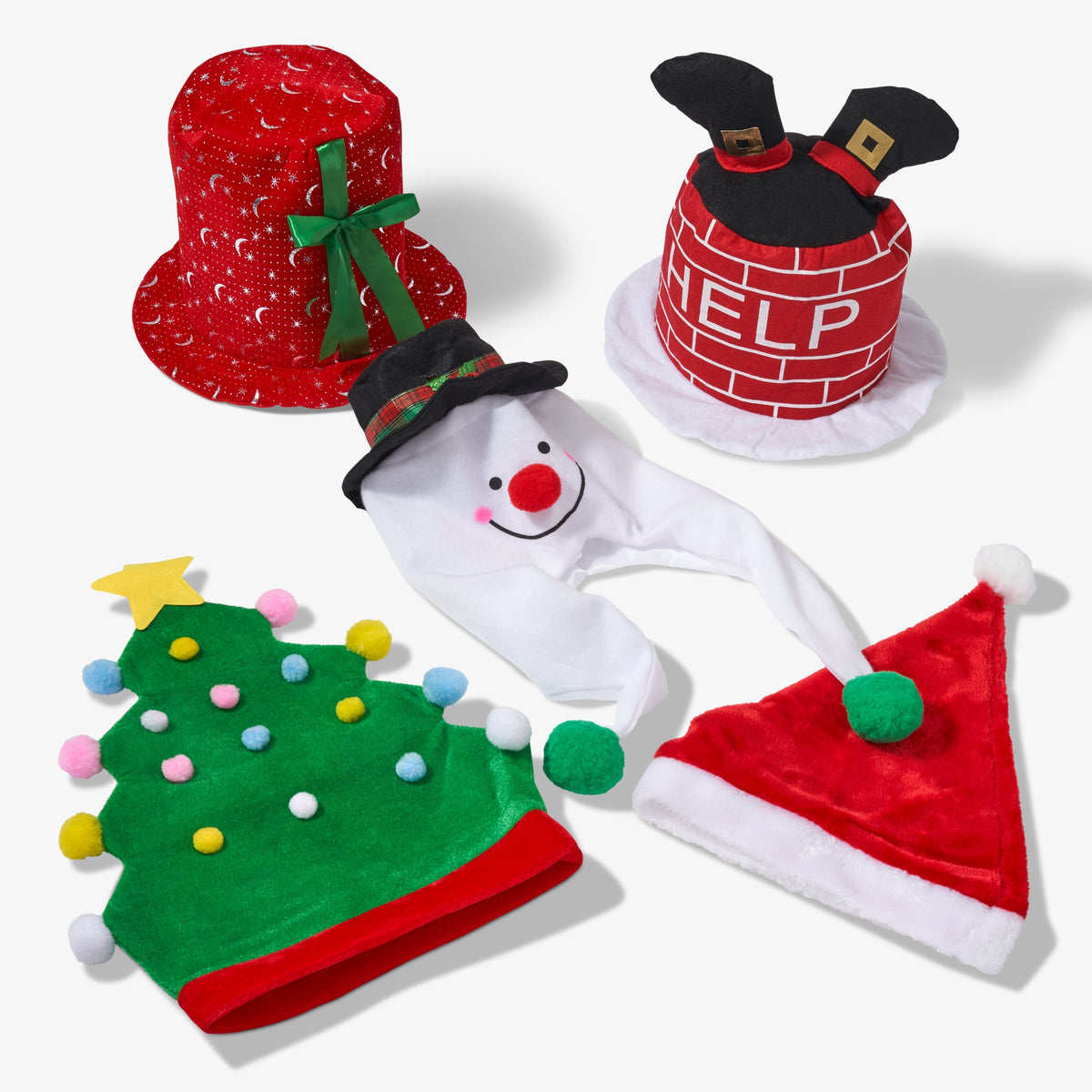 Assorted Premium Novelty Christmas Party Hats