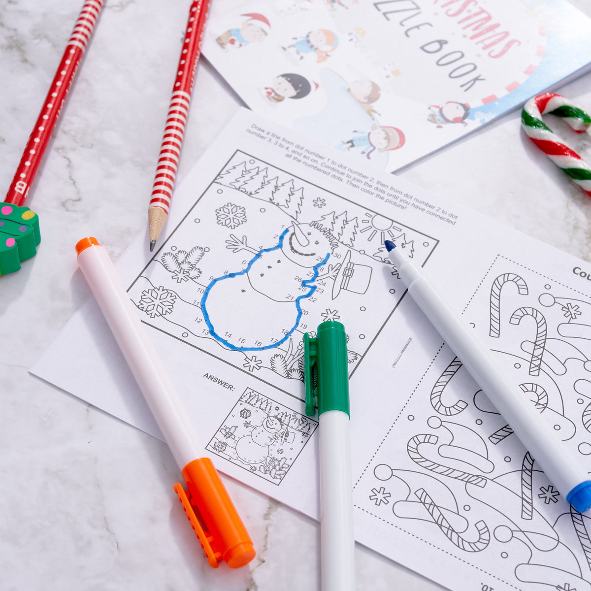 Christmas Puzzle Books – Mini
