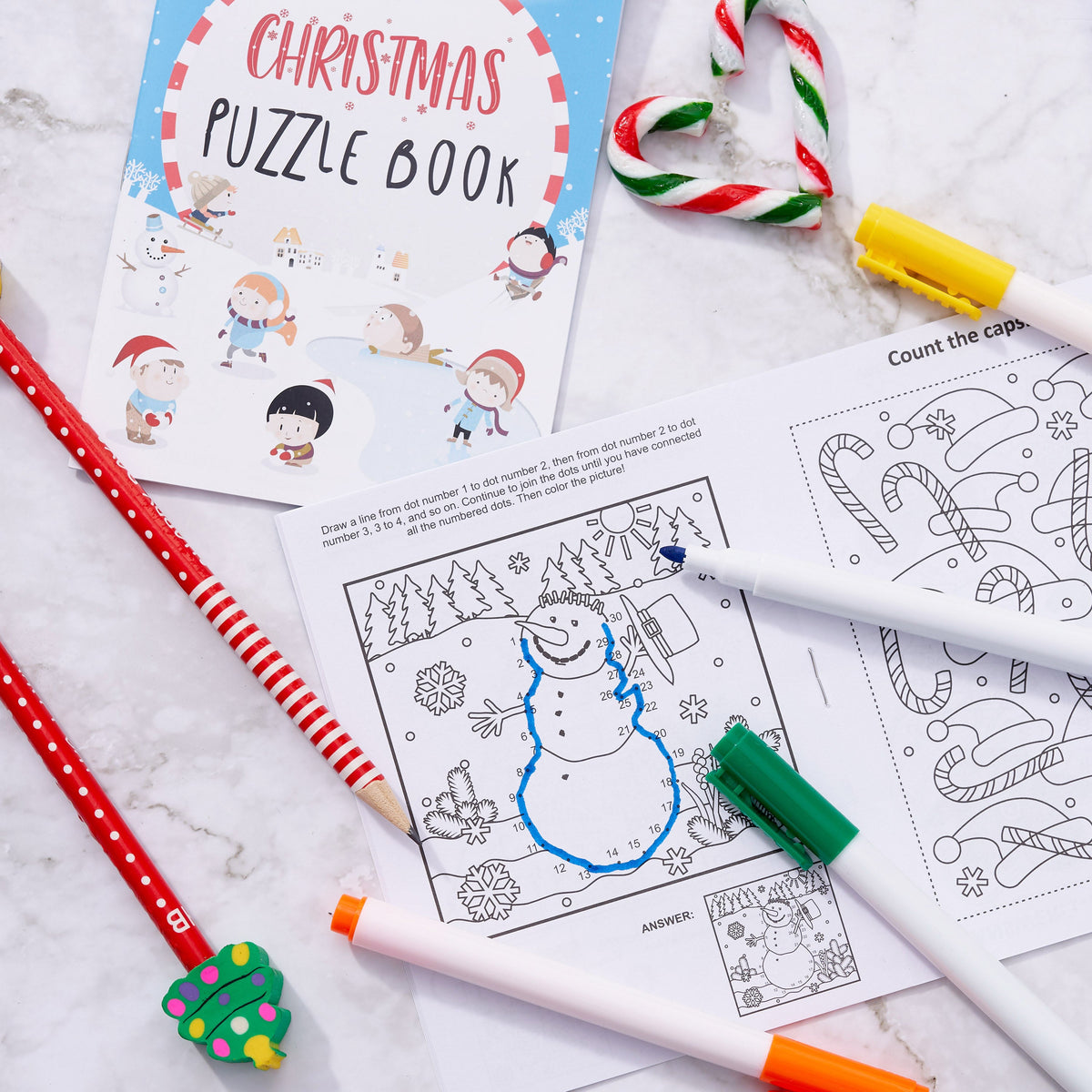 Christmas Puzzle Books – Mini