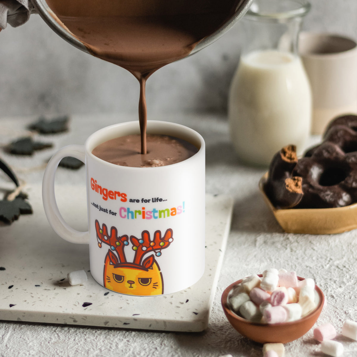 Novelty Ginger Joke Christmas Mug Collection