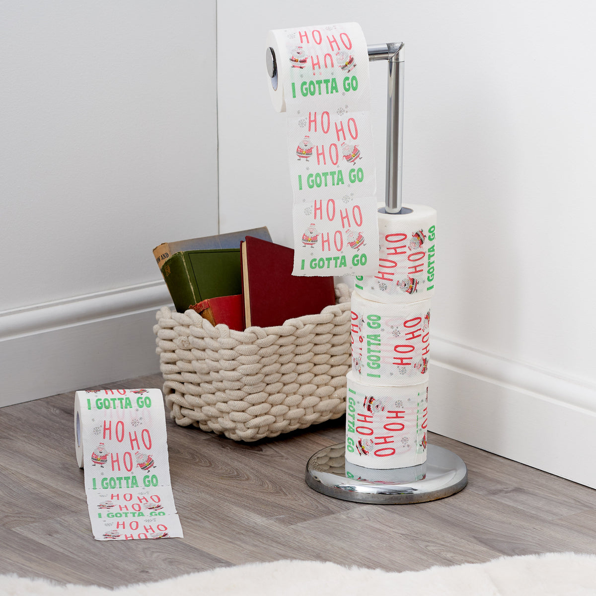 'Ho Ho Ho I Gotta Go' Festive Toilet Rolls Collection