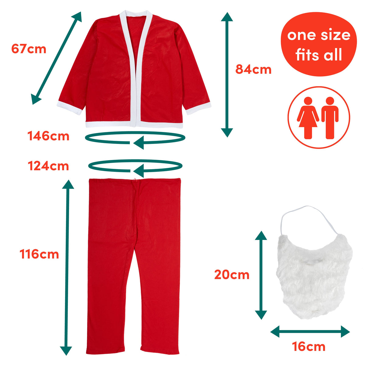 Santa Xmas Costume & Accessories Collection