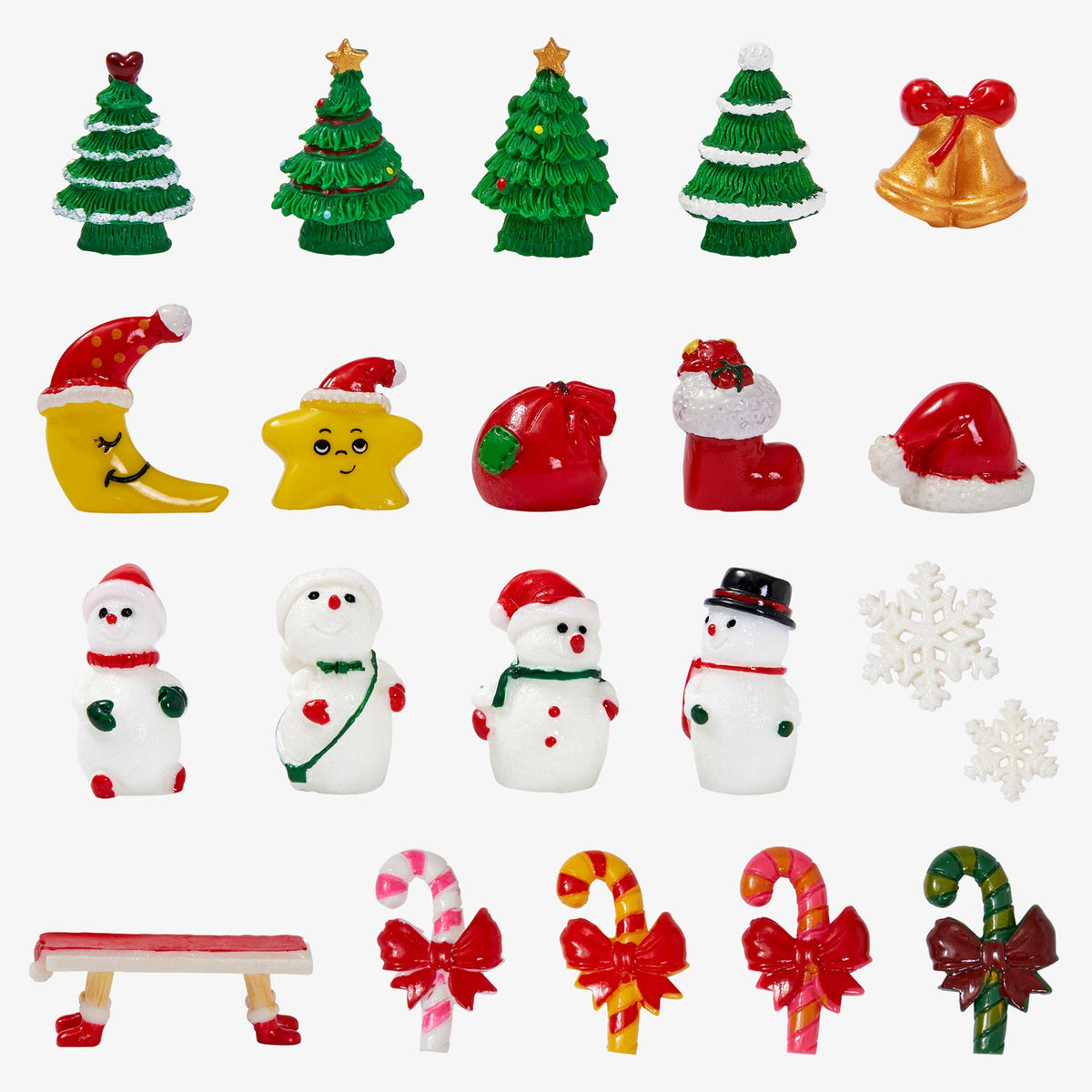 Christmas Doll House Figurines – Miniature