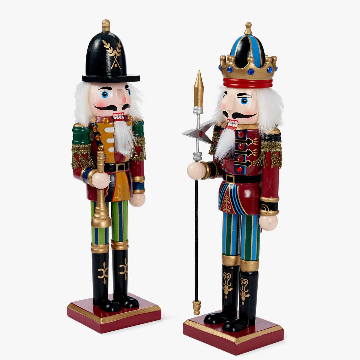 Christmas Wooden Nutcracker Soldiers (30cm) – Traditional