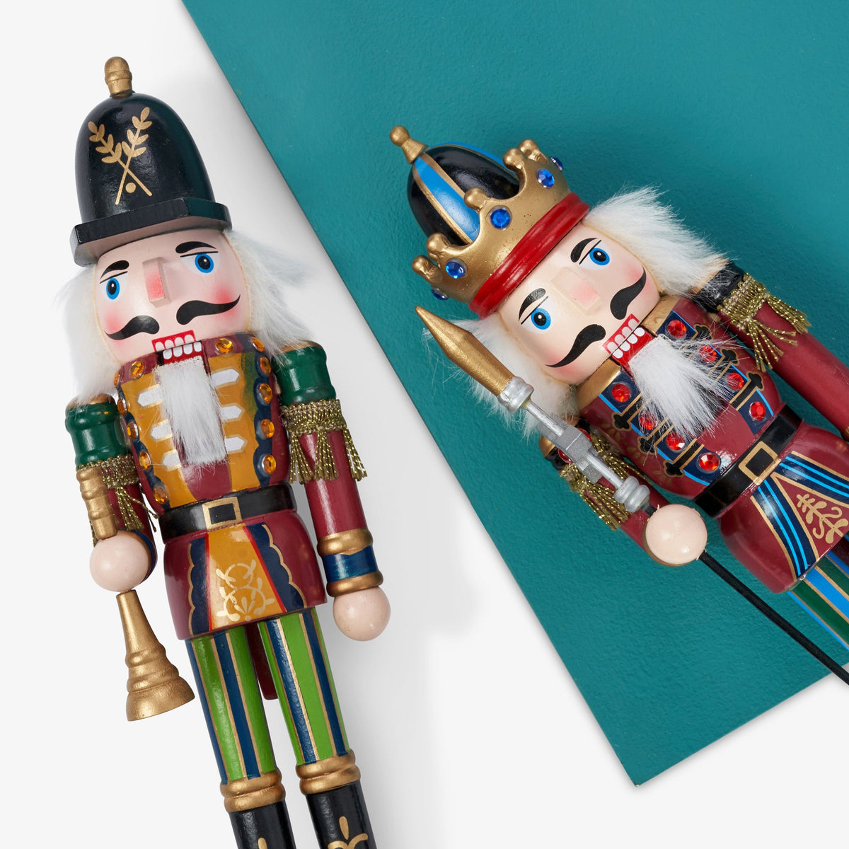 Christmas Wooden Nutcracker Soldiers (30cm) – Traditional