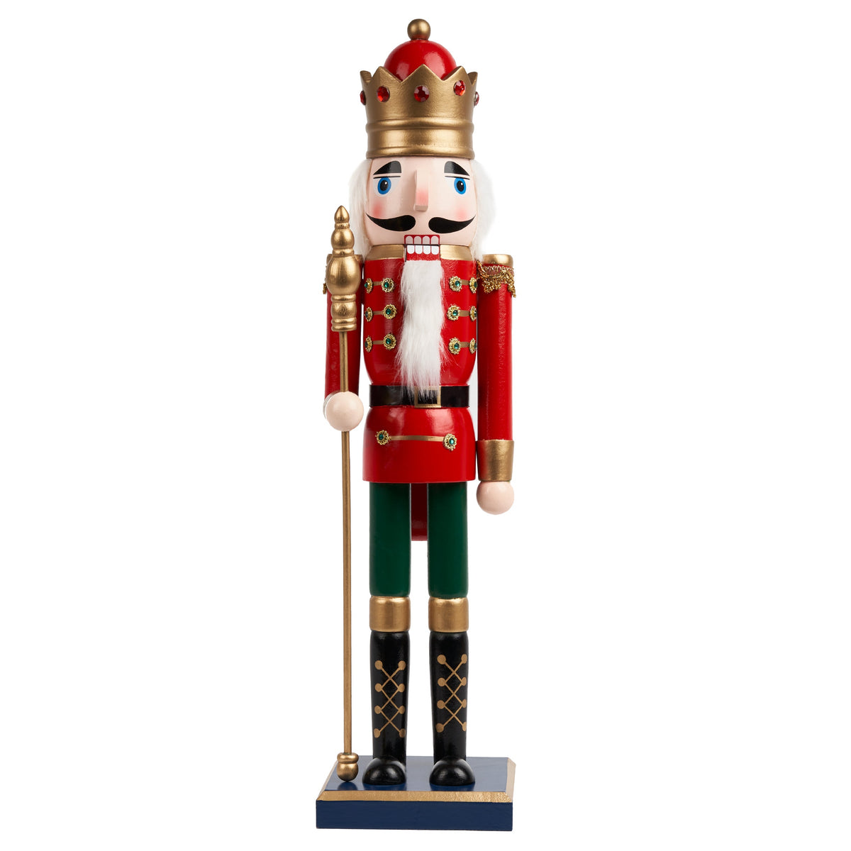 Traditional Wooden Christmas Nutcracker Decoration (50cm) – Large