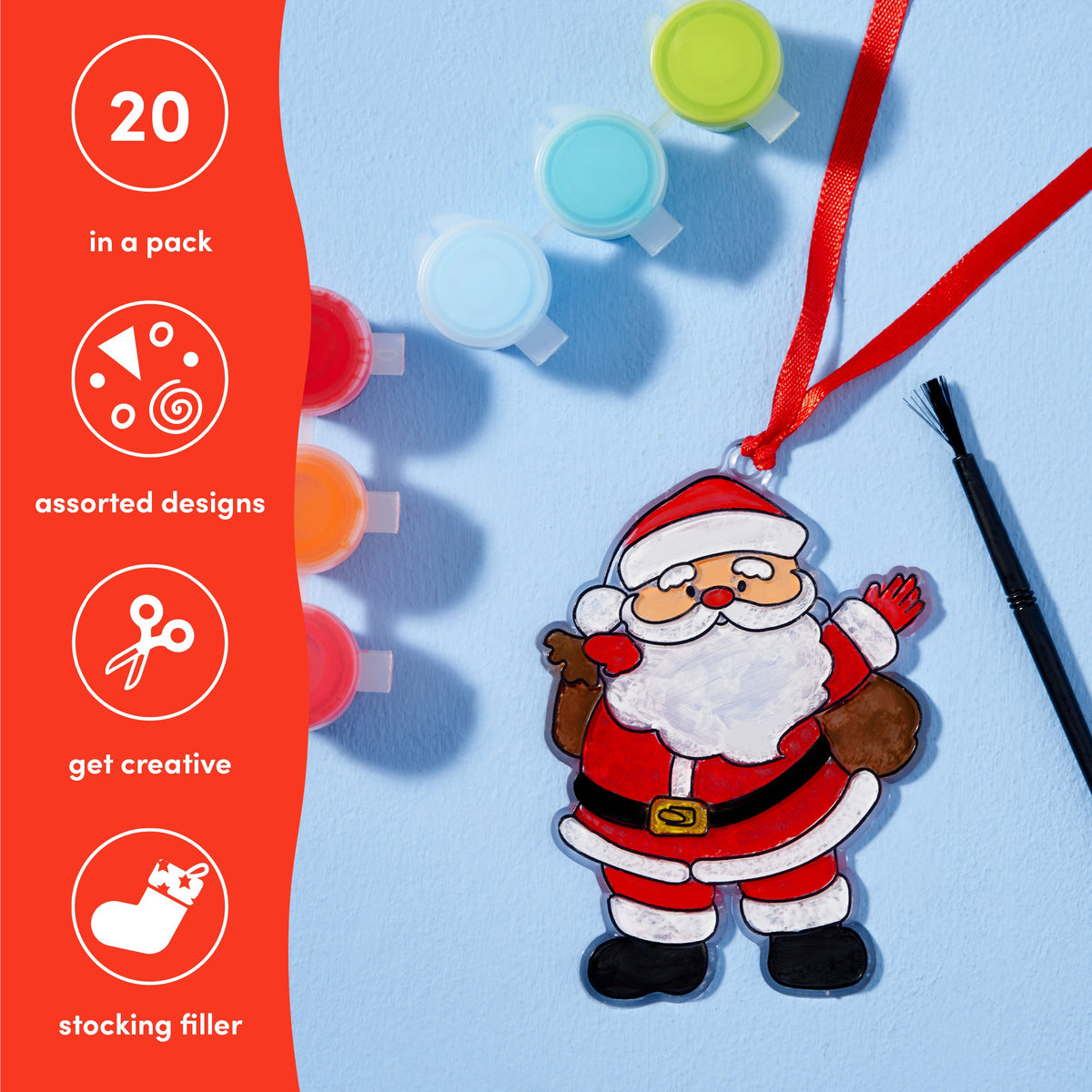 Christmas Paint Your Own Suncatchers Collection