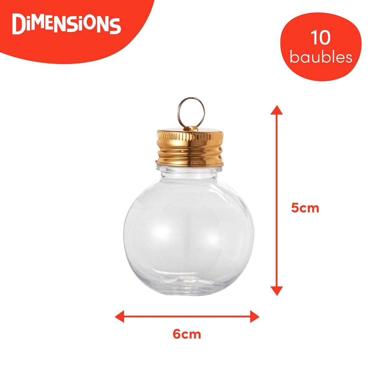 Christmas Fillable Boozy Baubles (50ml) Collection