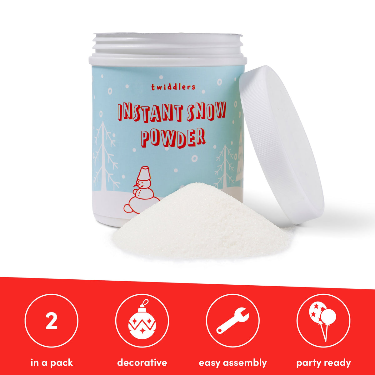 Magical Christmas Instant Fake Snow Powder Collection