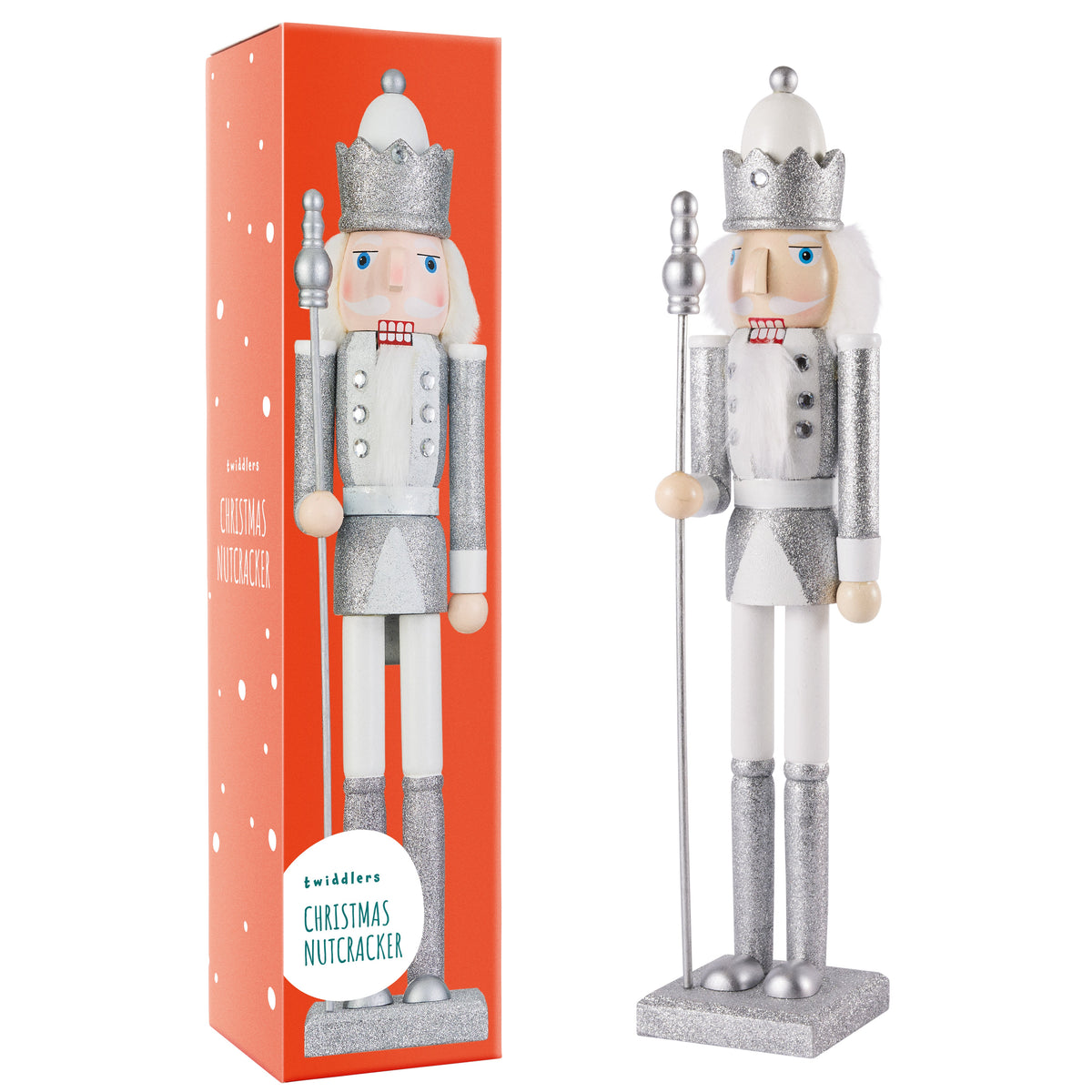 Traditional Wooden Christmas Nutcracker Decoration (50cm) – Large