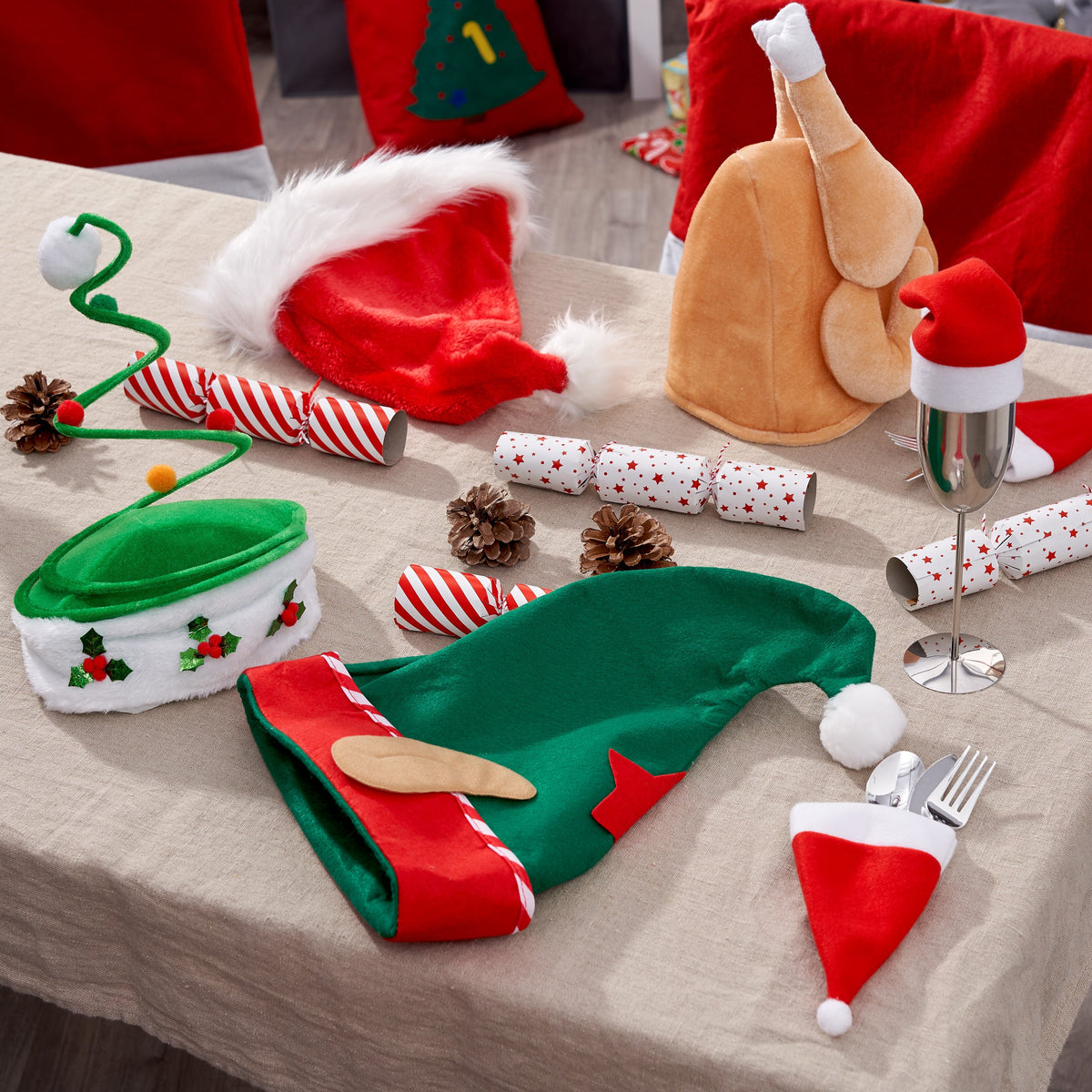 Premium Assorted Novelty Christmas Hats