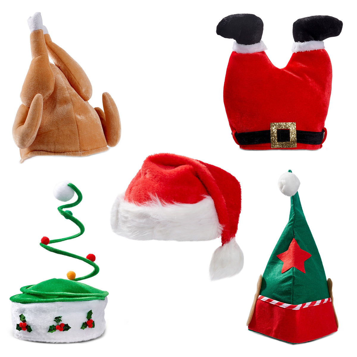 Premium Assorted Novelty Christmas Hats