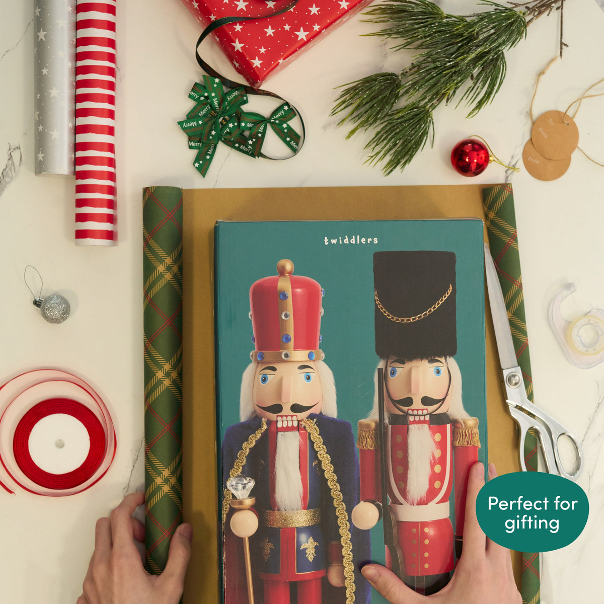 Traditional Christmas Wooden Nutcracker Soldiers (50cm) – Large