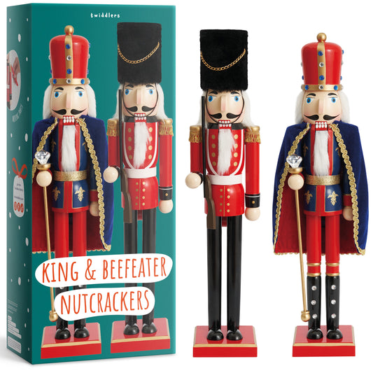 Traditional Christmas Wooden Nutcracker Soldiers (50cm) – Large