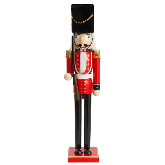 Traditional Wooden Christmas Nutcracker Kings Guard (90cm) – Extra Large