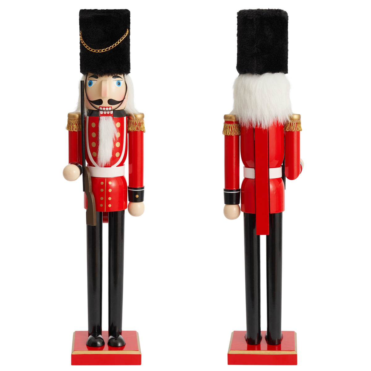 Traditional Wooden Christmas Nutcracker Kings Guard (90cm) – Extra Large