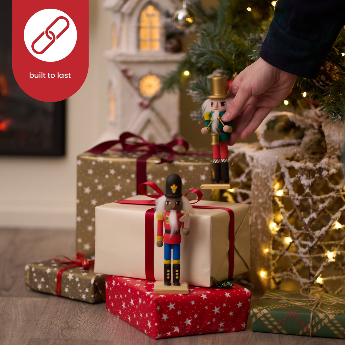 Christmas Wooden Nutcrackers DIY Paint Set Collection