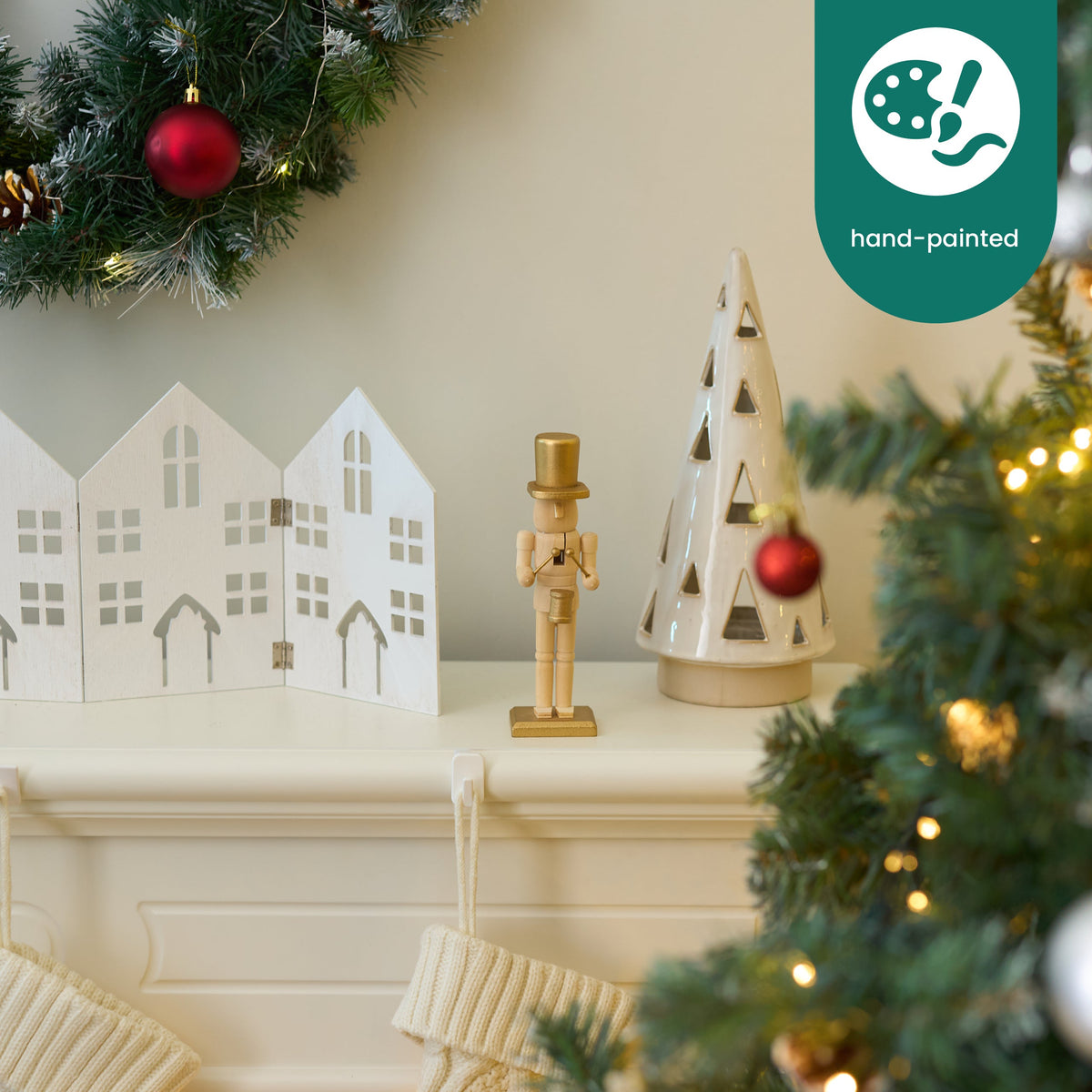 Christmas Wooden Nutcrackers DIY Paint Set Collection