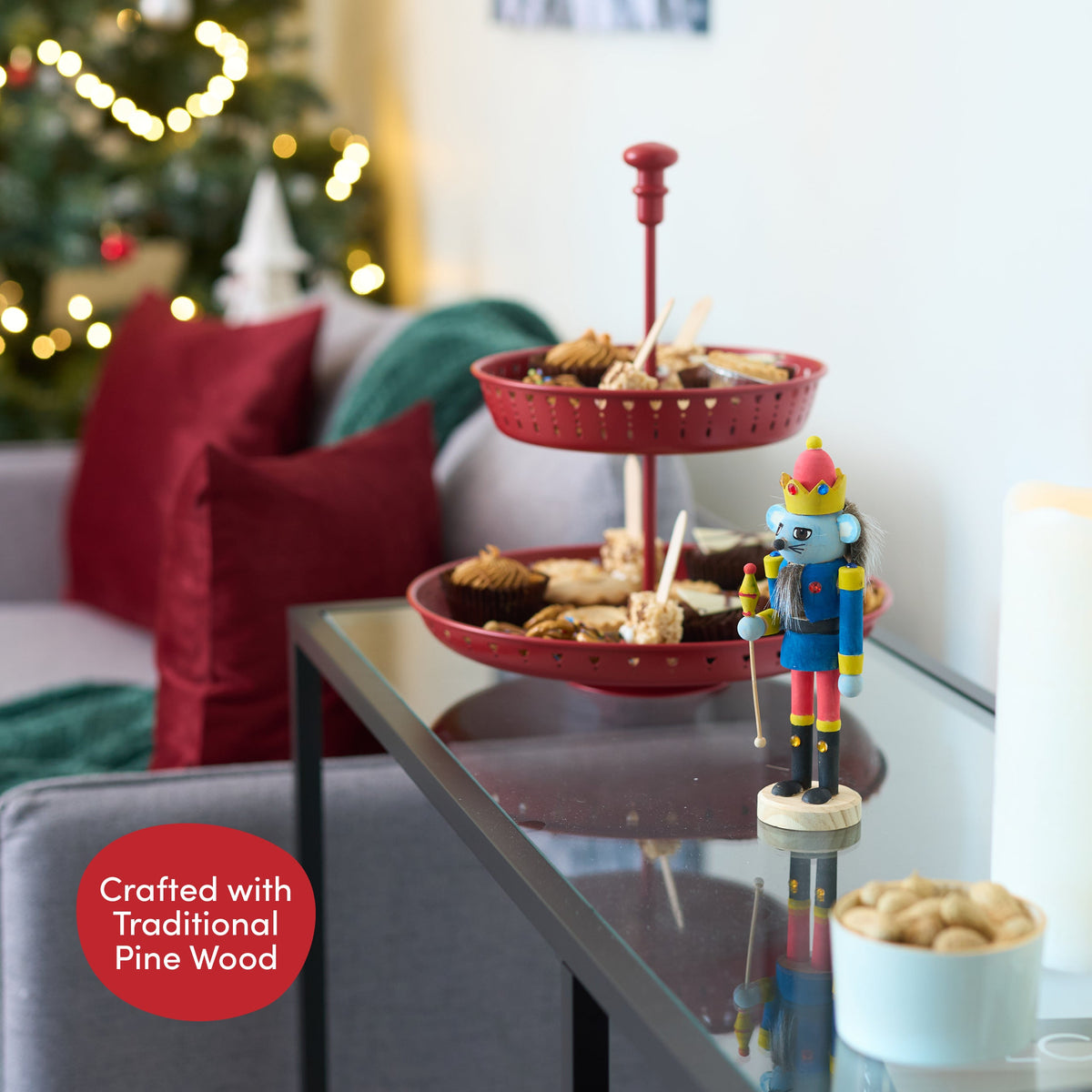 Paint Your Own Mouse King Wooden Nutcracker Soldier DIY Kit Set