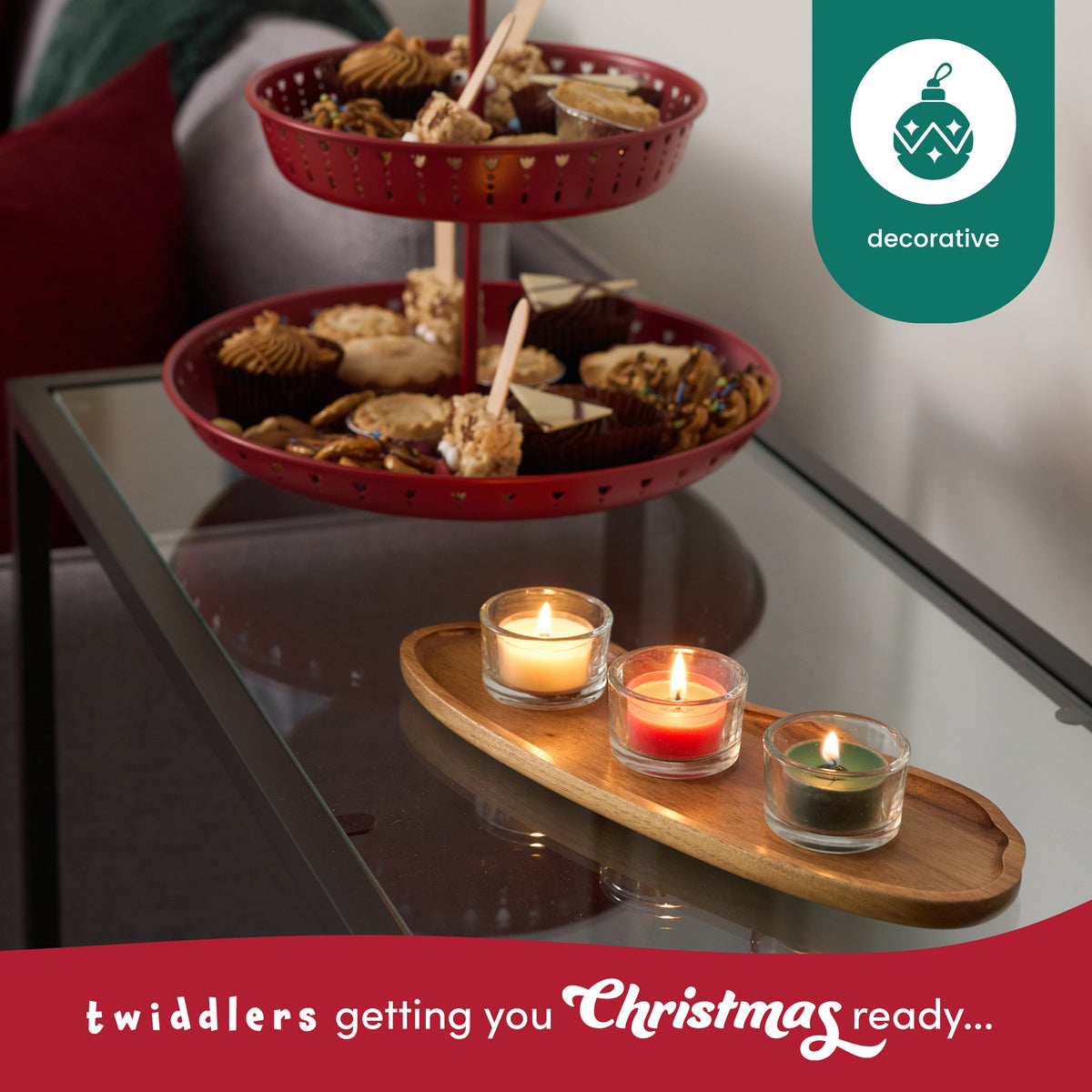 Festive Christmas Tealights Collection