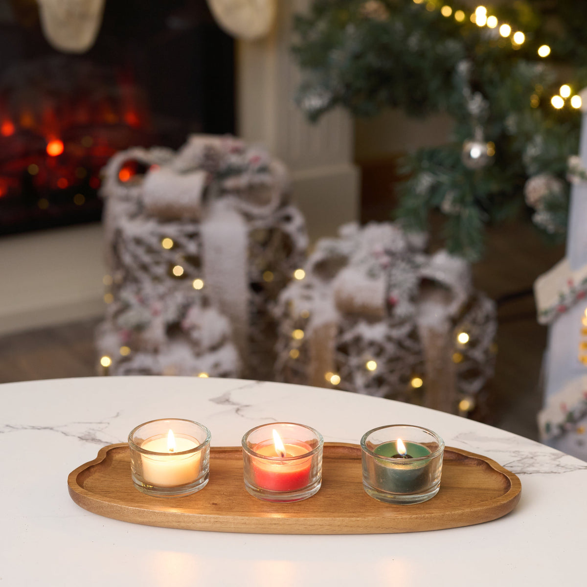 Festive Christmas Tealights Collection