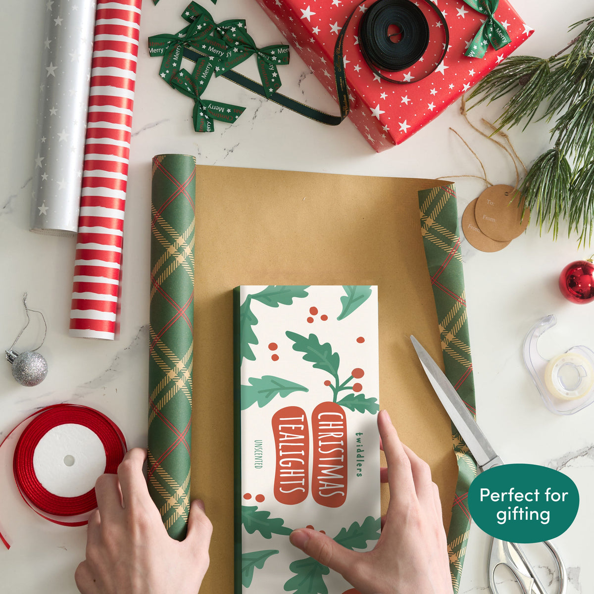 Festive Christmas Tealights Collection