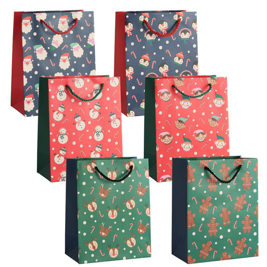 Christmas Characters Gift Bags – Assorted