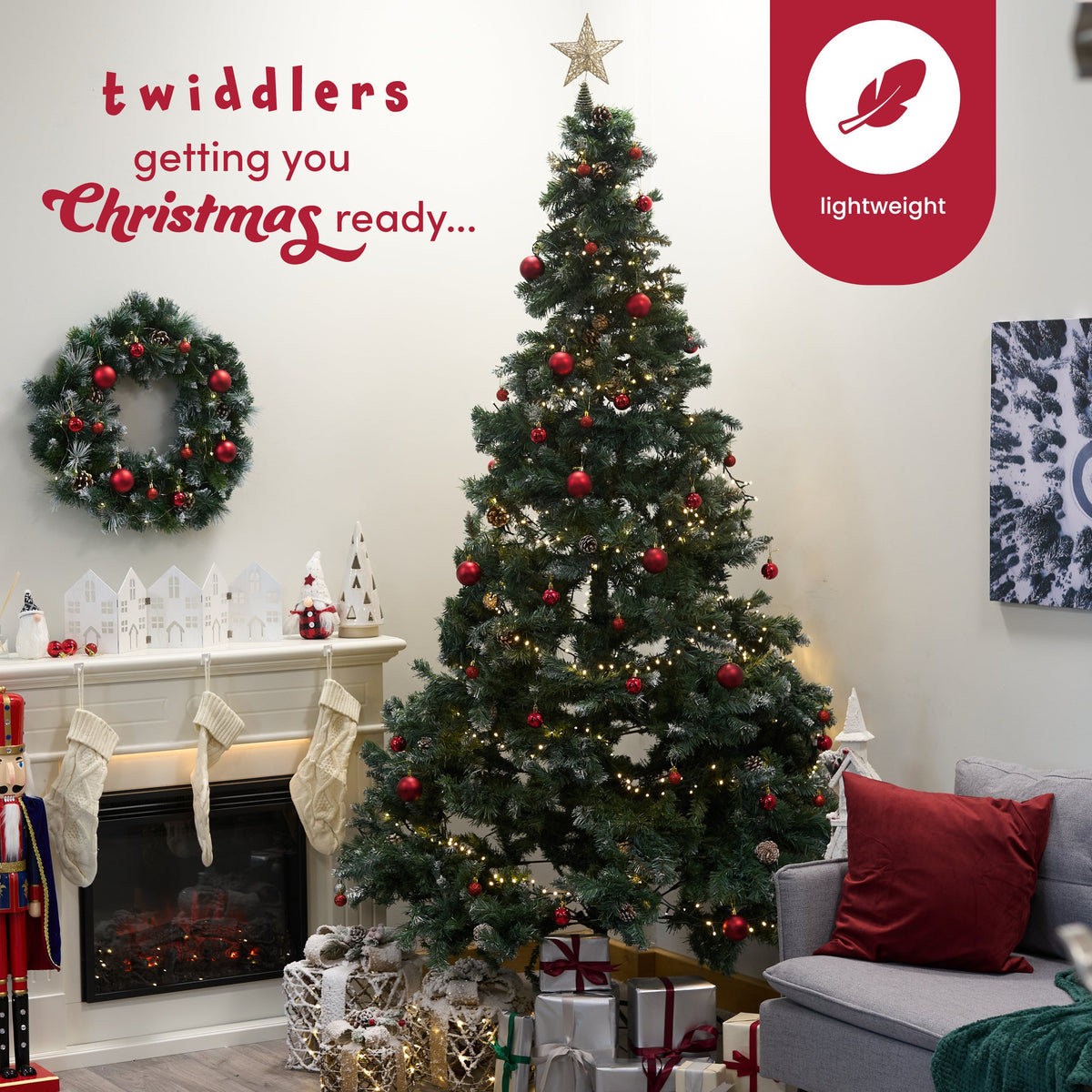 Christmas Tree Bauble Decorations – Assorted