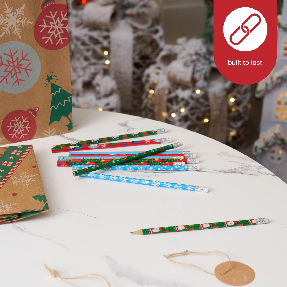 Festive Christmas Pencils – Assorted