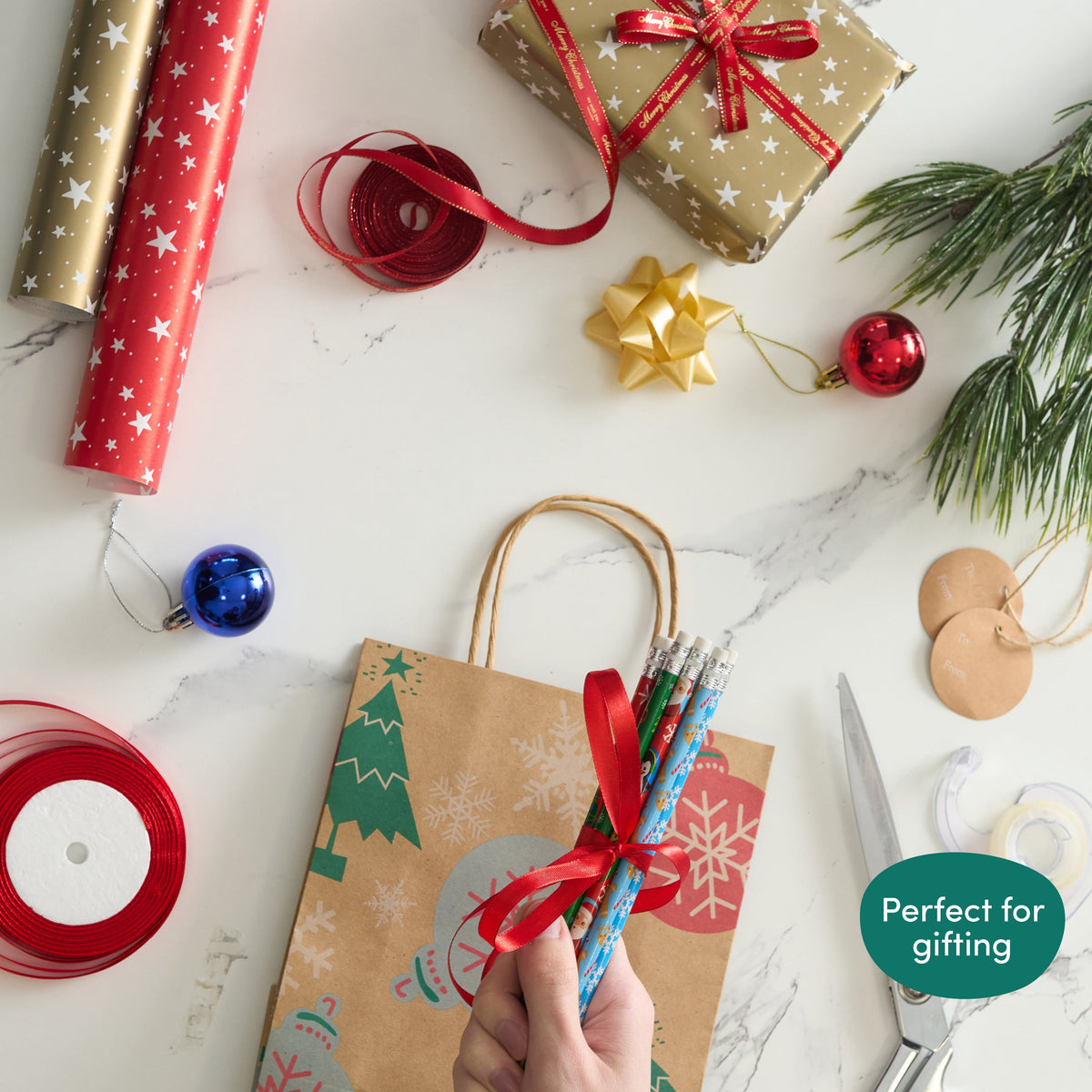 Festive Christmas Pencils – Assorted