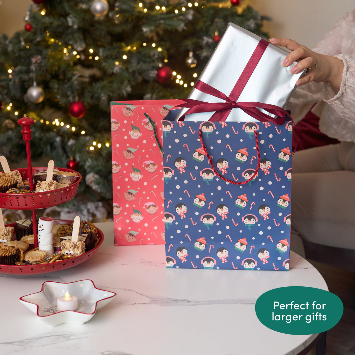Christmas Characters Gift Bags – Assorted