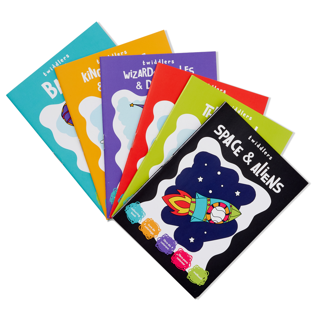 Assorted Colouring Activity Books – Mini