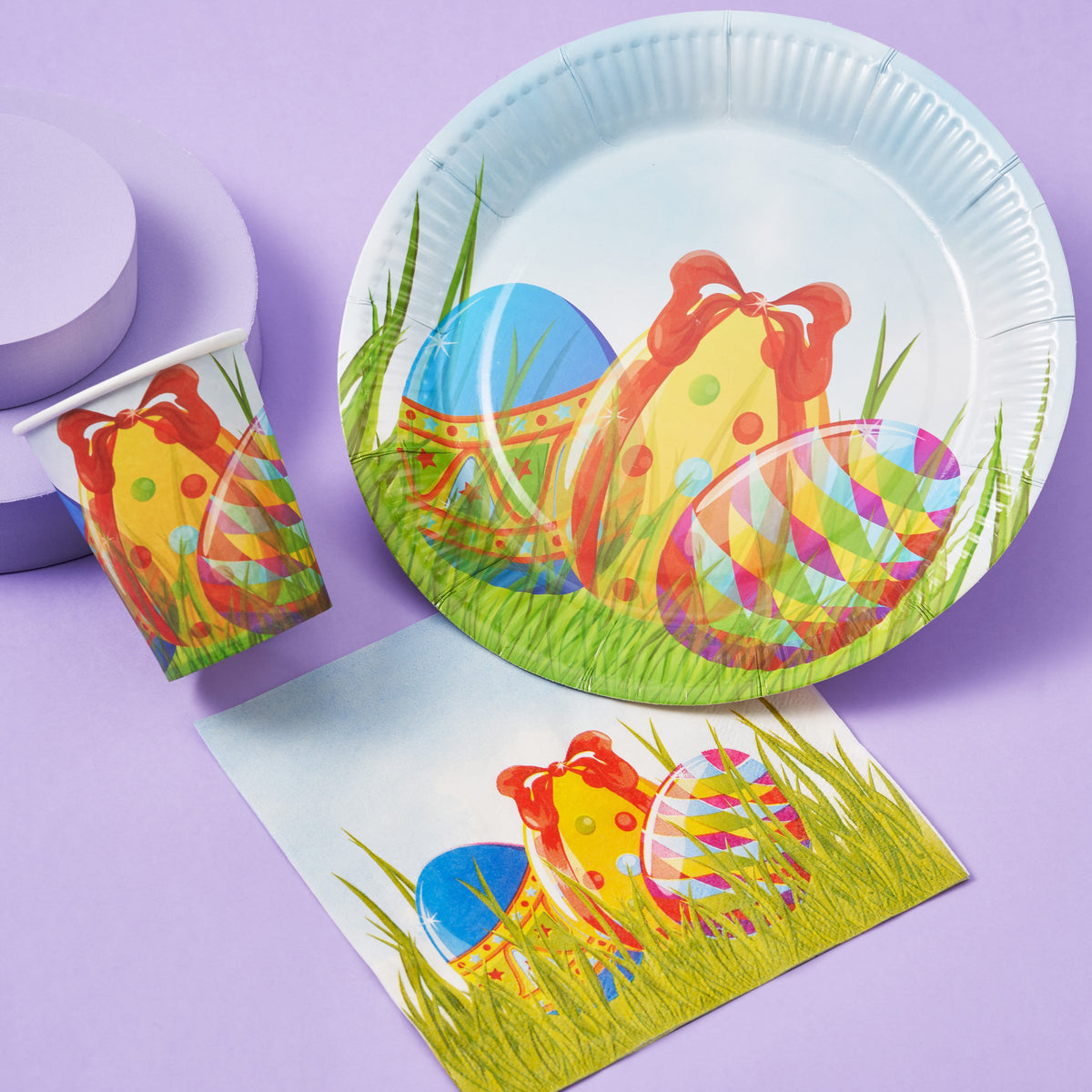Easter Picnic Party Tableware Set Collection