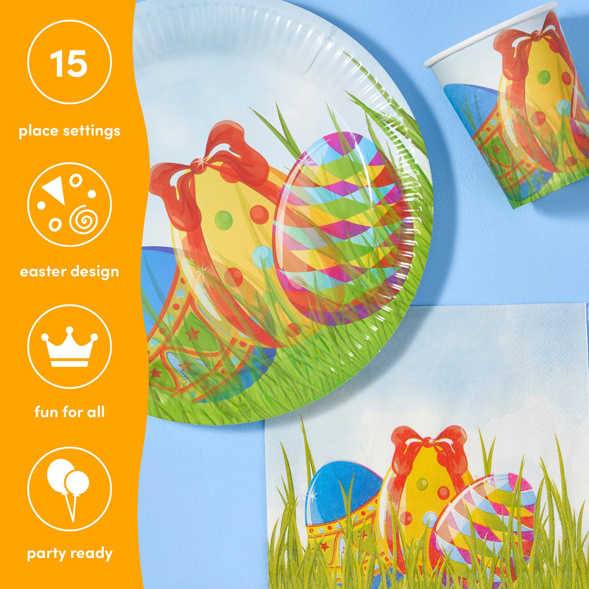 Easter Picnic Party Tableware Set Collection