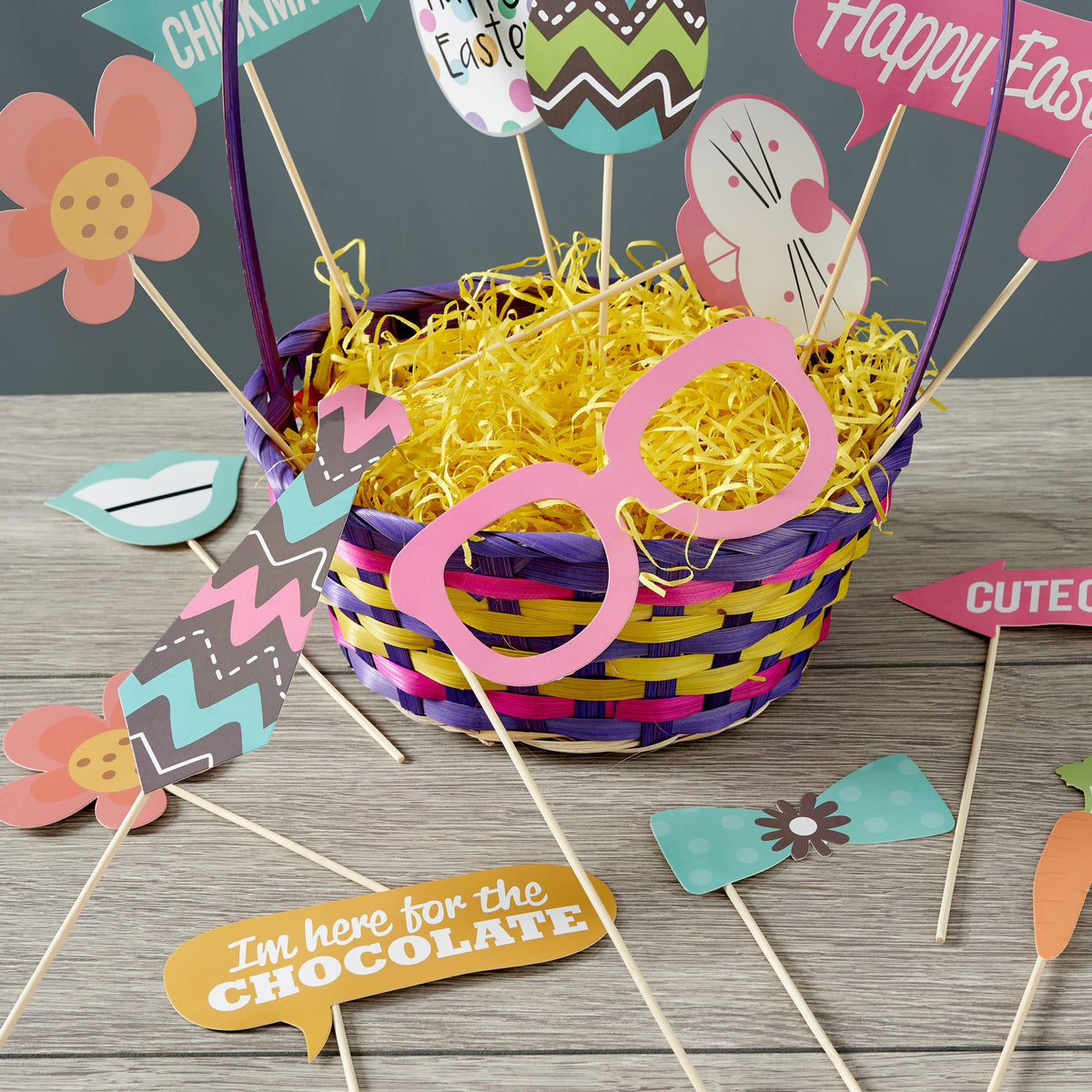 Easter Photo Booth Props Collection