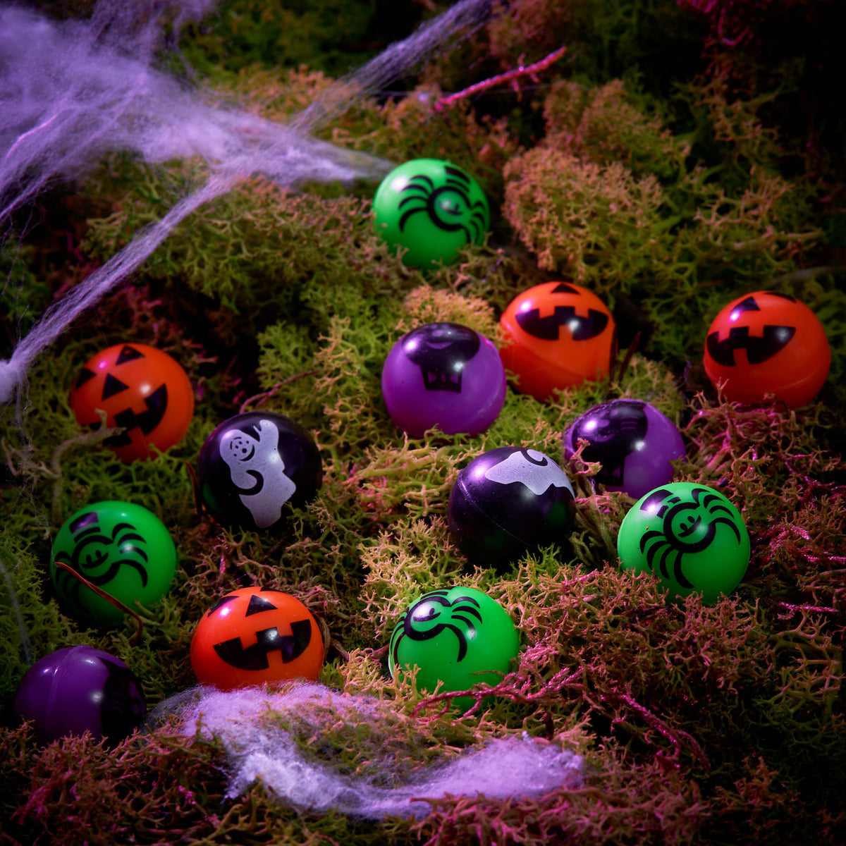 Halloween Bouncy Balls Set