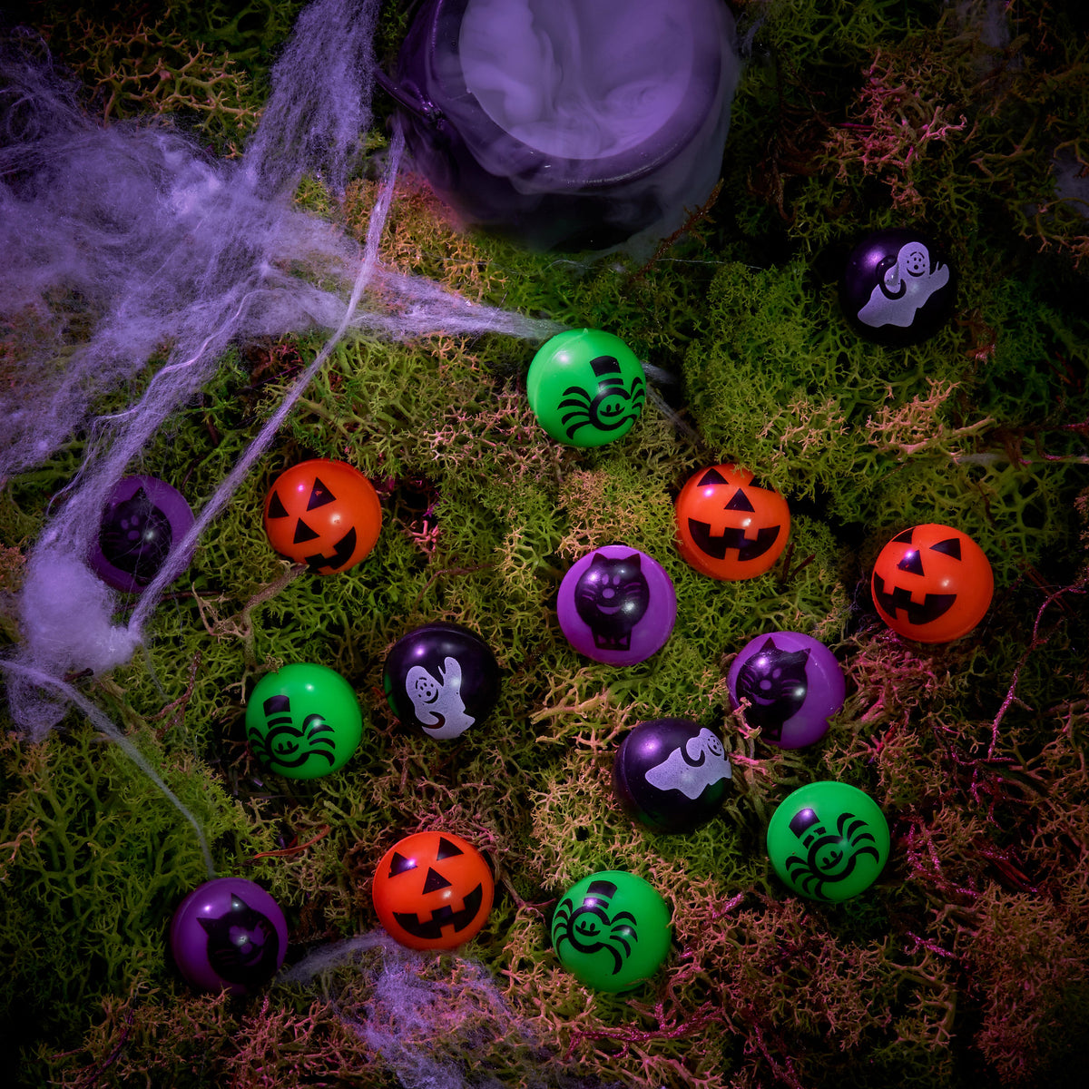 Halloween Bouncy Balls Set