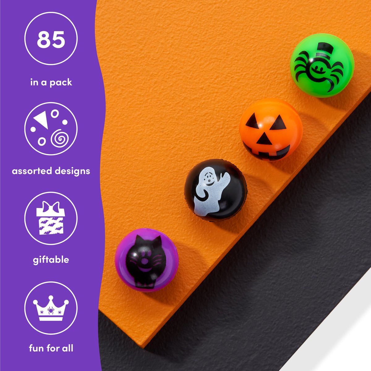 Halloween Bouncy Balls Set